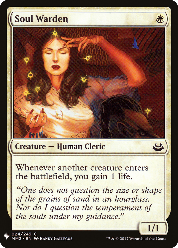 Soul Warden (LIST-024) - The List