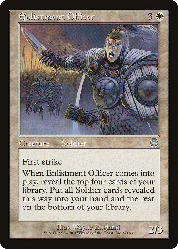Enlistment Officer (APC-009) - Apocalypse