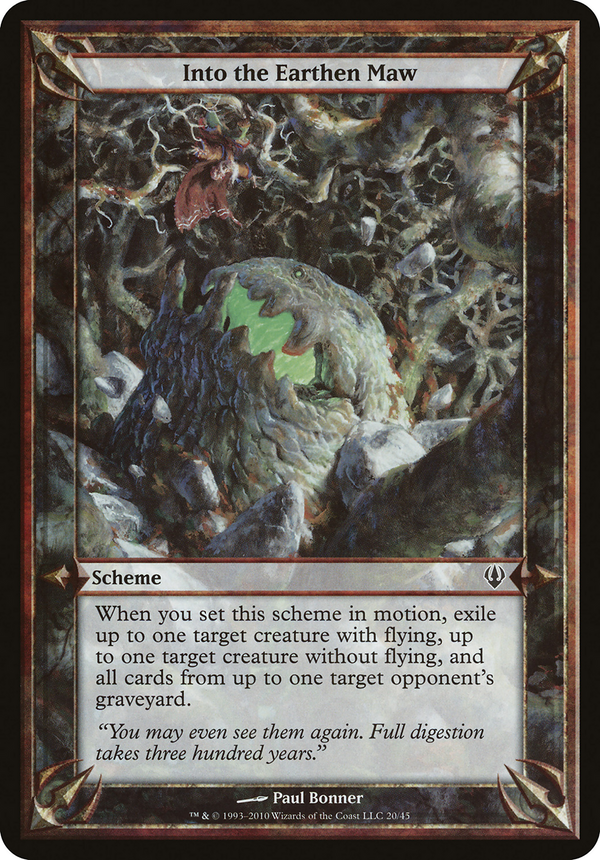 Into the Earthen Maw (Archenemy) (OVER-) - Archenemy Schemes