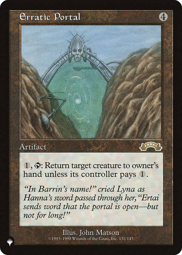 Erratic Portal (LIST-132/143) - The List