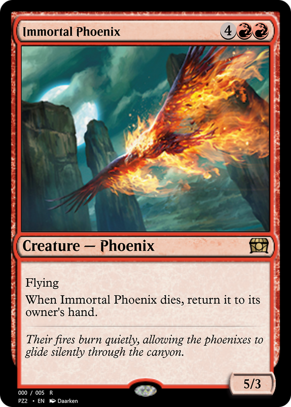 Immortal Phoenix (PZ2-70773) - Treasure Chest Foil