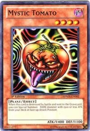 Mystic Tomato (SDMA-EN002) - Structure Deck: Marik 1st Edition