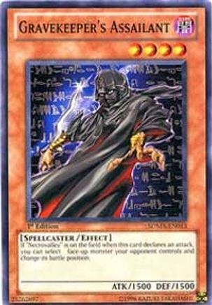 Gravekeeper's Assailant (SDMA-EN013) - Structure Deck: Marik 1st Edition