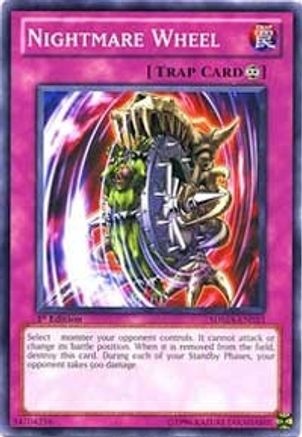 Nightmare Wheel (SDMA-EN033) - Structure Deck: Marik 1st Edition