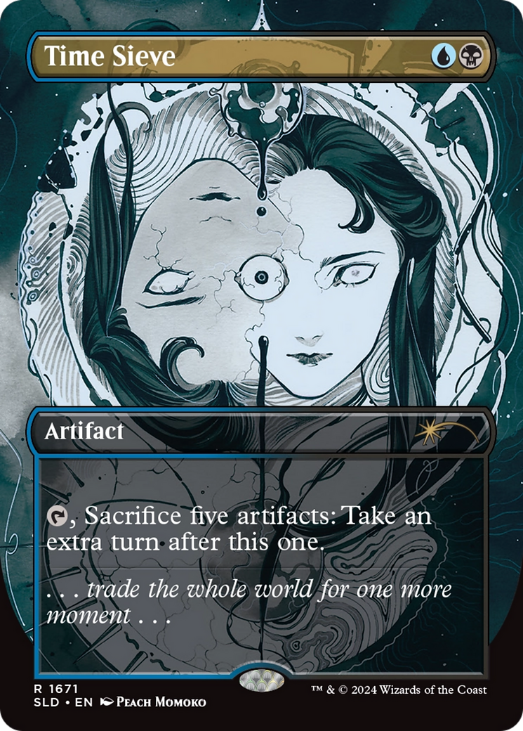 Time Sieve (SLD-1671) - Secret Lair Drop (Borderless)