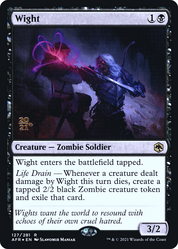 Wight (PRE-127) - Adventures in the Forgotten Realms Promos Foil