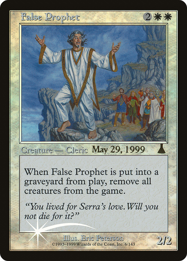 False Prophet (PRE-006) - Urza's Destiny Promos Foil
