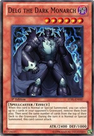 Delg the Dark Monarch (STBL-EN037) - Starstrike Blast 1st Edition