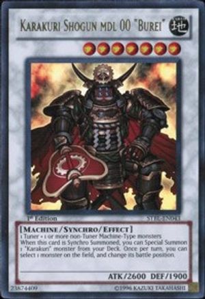 Karakuri Shogun mdl 00 "Burei" (STBL-EN043) - Starstrike Blast Unlimited