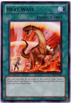 Heat Wave (STBL-EN061) - Starstrike Blast 1st Edition