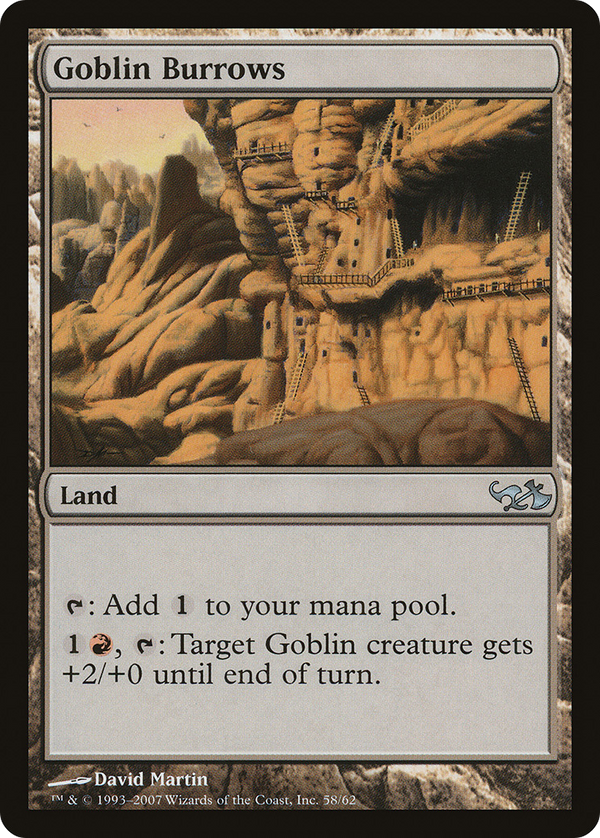 Goblin Burrows (EVG-058) - Duel Decks: Elves vs. Goblins