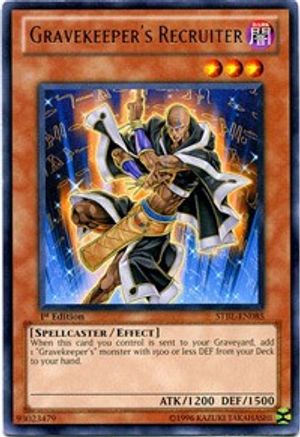 Gravekeeper's Recruiter (STBL-EN085) - Starstrike Blast Unlimited