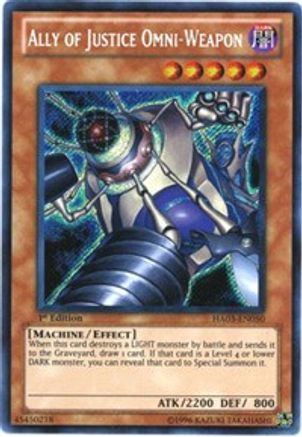 Ally of Justice Omni-Weapon (HA03-EN050) - Hidden Arsenal 3 1st Edition