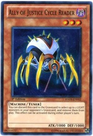 Ally of Justice Cycle Reader (HA03-EN052) - Hidden Arsenal 3 1st Edition