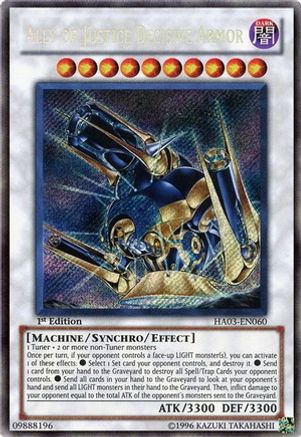 Ally of Justice Decisive Armor (HA03-EN060) - Hidden Arsenal 3 Unlimited