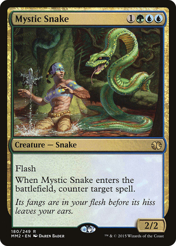 Mystic Snake (MM2-180) - Modern Masters 2015