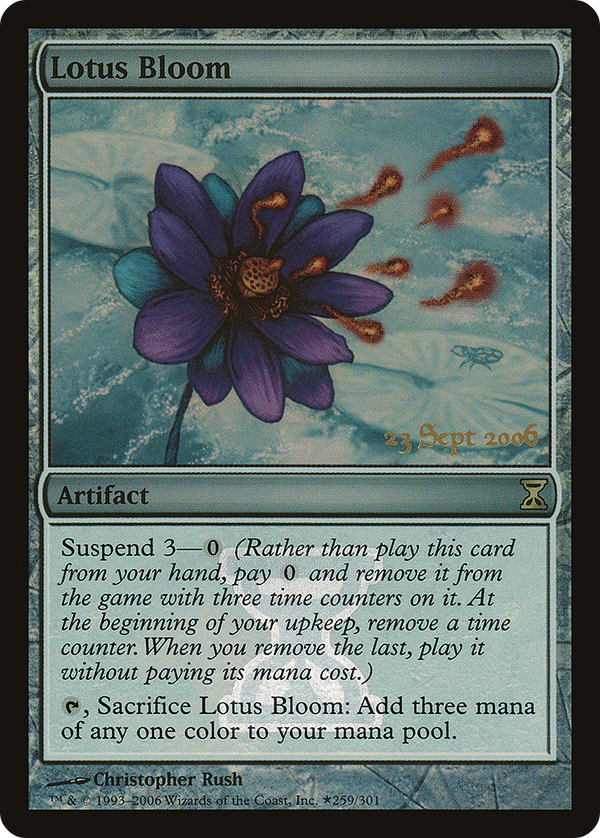 Lotus Bloom (PRE-031) - Time Spiral Promos Foil