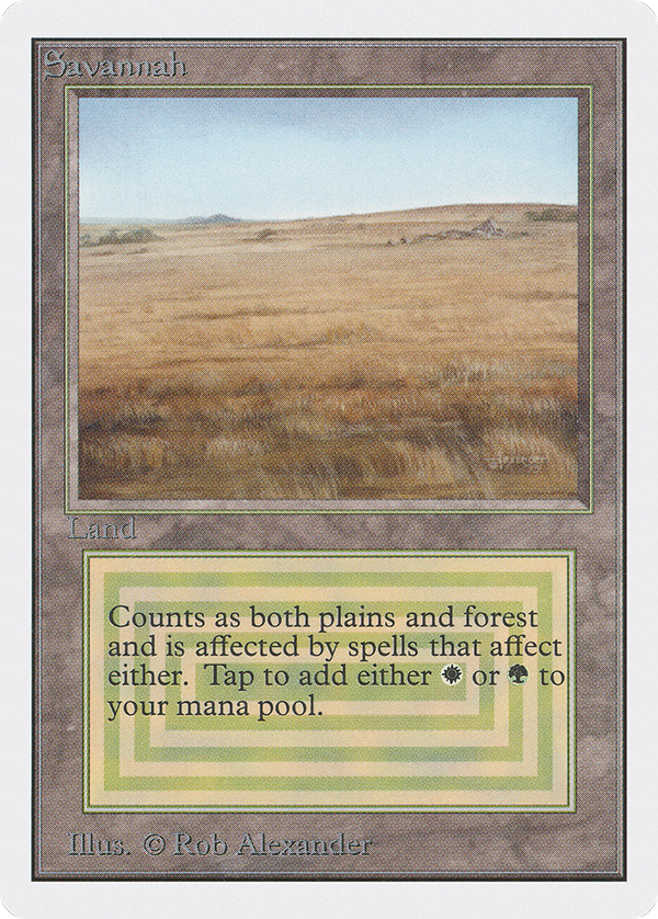 Savannah (2ED-) - Unlimited Edition