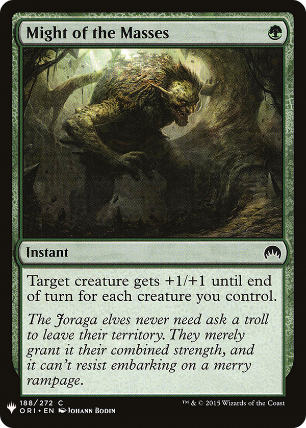 Might of the Masses (LIST-188) - The List