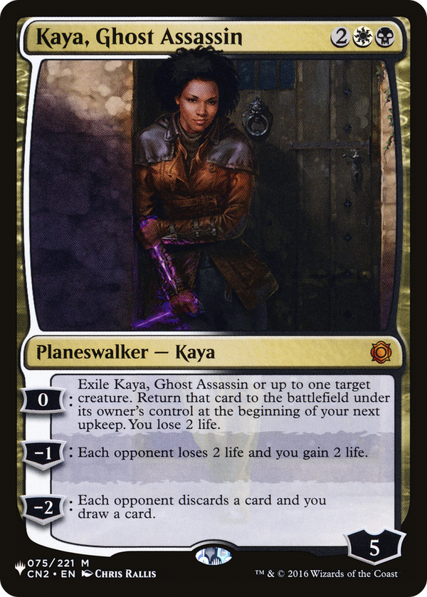 Kaya, Ghost Assassin (LIST-075/221) - The List