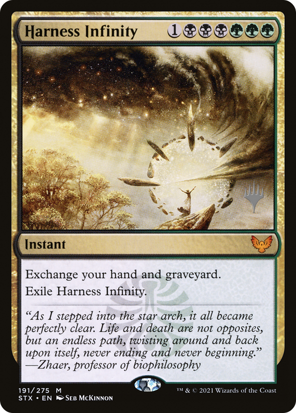 Harness Infinity (PPSTX-191) - Strixhaven: School of Mages Promos