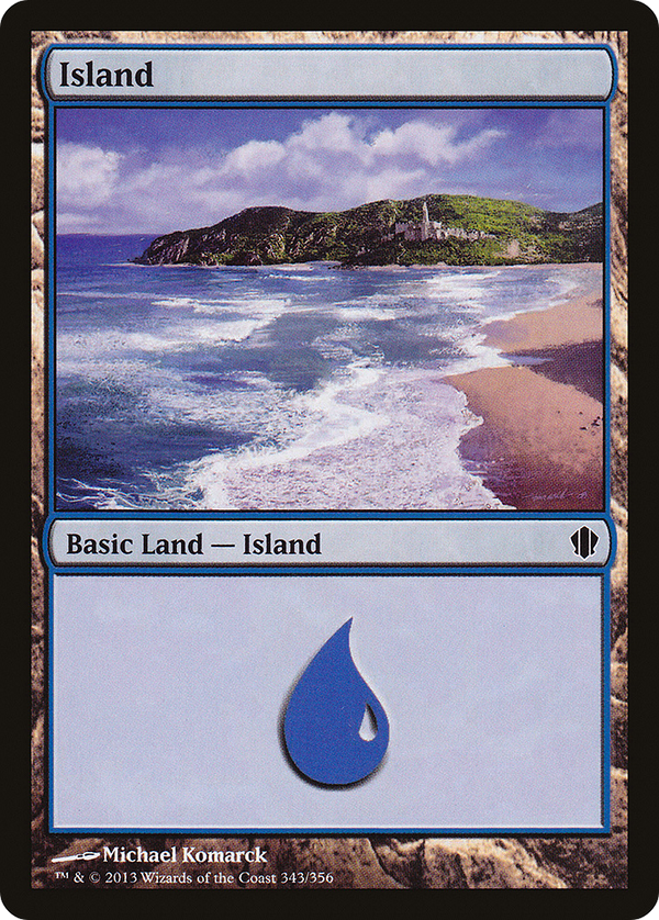Island (343) (C13-343) - Commander 2013