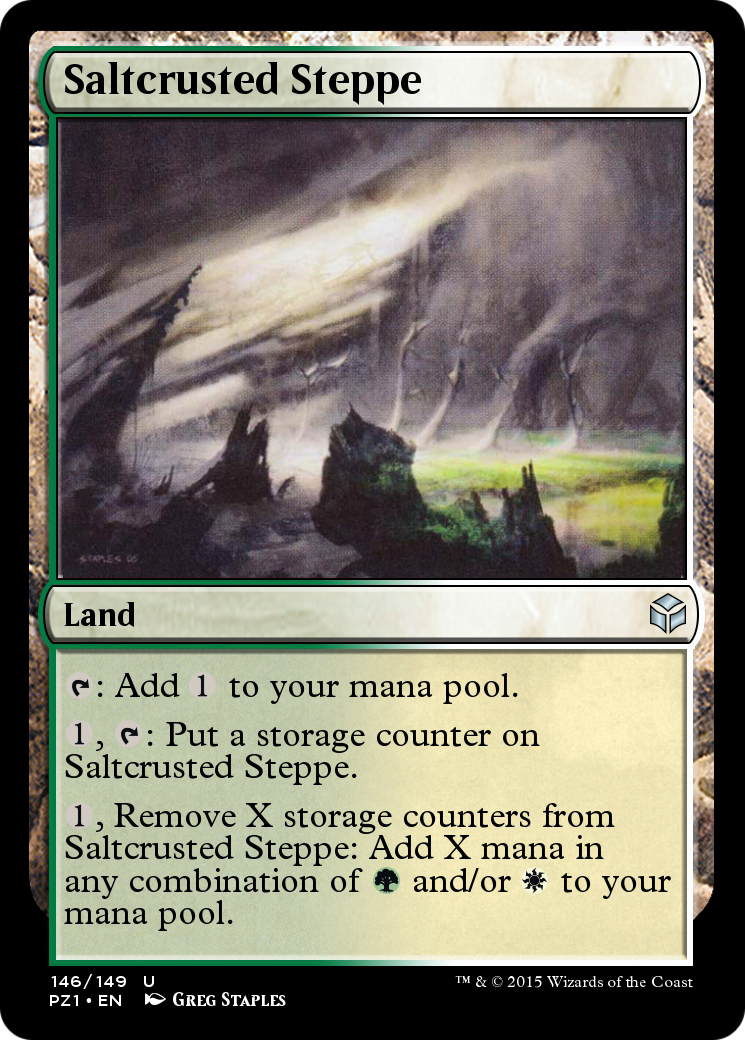 Saltcrusted Steppe (PZ1-146) - Legendary Cube Prize Pack