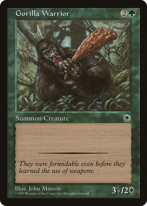 Gorilla Warrior (POR-) - Portal