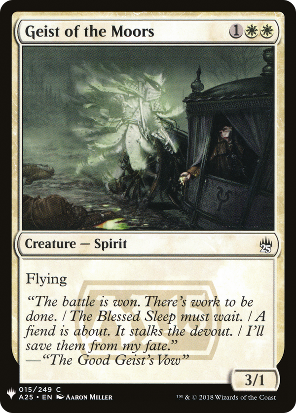 Geist of the Moors (LIST-015) - The List