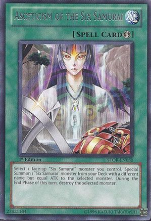Asceticism of the Six Samurai (STOR-EN050) - Storm of Ragnarok Unlimited