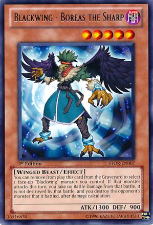 Blackwing - Boreas the Sharp (STOR-EN007) - Storm of Ragnarok Unlimited