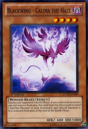 Blackwing - Calima the Haze (STOR-EN009) - Storm of Ragnarok Unlimited