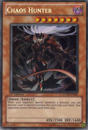 Chaos Hunter (STOR-EN085) - Storm of Ragnarok 1st Edition