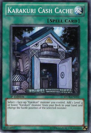 Karakuri Cash Cache (STOR-EN052) - Storm of Ragnarok Unlimited
