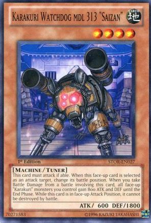 Karakuri Watchdog mdl 313 "Saizan" (STOR-EN027) - Storm of Ragnarok Unlimited