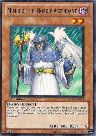 Mimir of the Nordic Ascendant (STOR-EN018) - Storm of Ragnarok 1st Edition