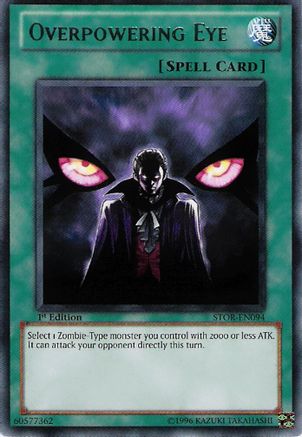 Overpowering Eye (STOR-EN094) - Storm of Ragnarok Unlimited