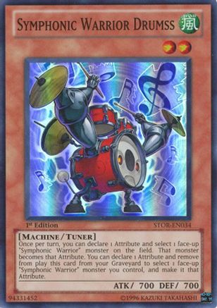 Symphonic Warrior Drumss (STOR-EN034) - Storm of Ragnarok Unlimited