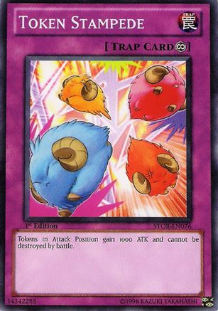 Token Stampede (STOR-EN076) - Storm of Ragnarok 1st Edition