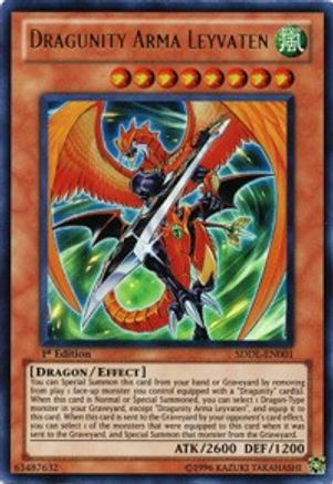 Dragunity Arma Leyvaten (SDDL-EN001) - Structure Deck: Dragunity Legion Unlimited