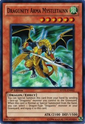 Dragunity Arma Mystletainn (SDDL-EN002) - Structure Deck: Dragunity Legion 1st Edition