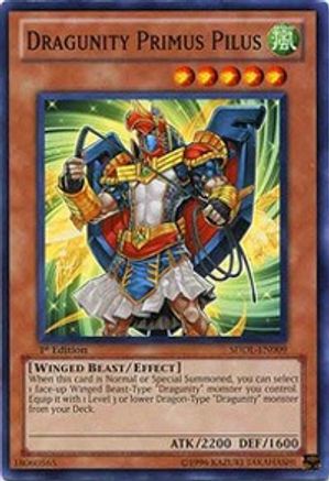 Dragunity Primus Pilus (SDDL-EN009) - Structure Deck: Dragunity Legion Unlimited