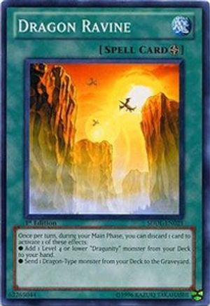 Dragon Ravine (SDDL-EN021) - Structure Deck: Dragunity Legion 1st Edition