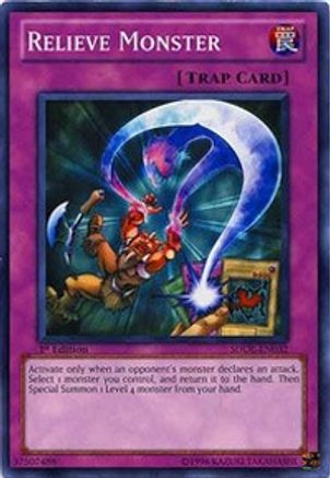 Relieve Monster (SDDL-EN032) - Structure Deck: Dragunity Legion Unlimited