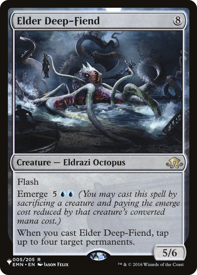 Elder Deep-Fiend (LIST-005/205) - The List