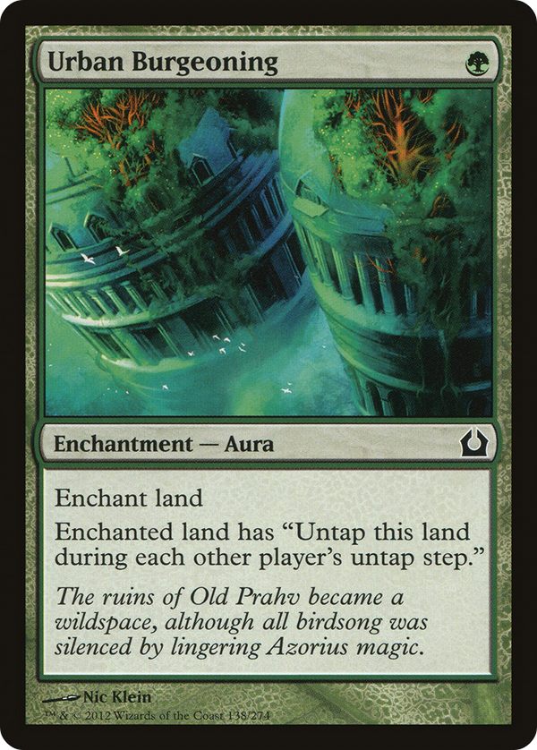 Urban Burgeoning (RTR-138) - Return to Ravnica Foil
