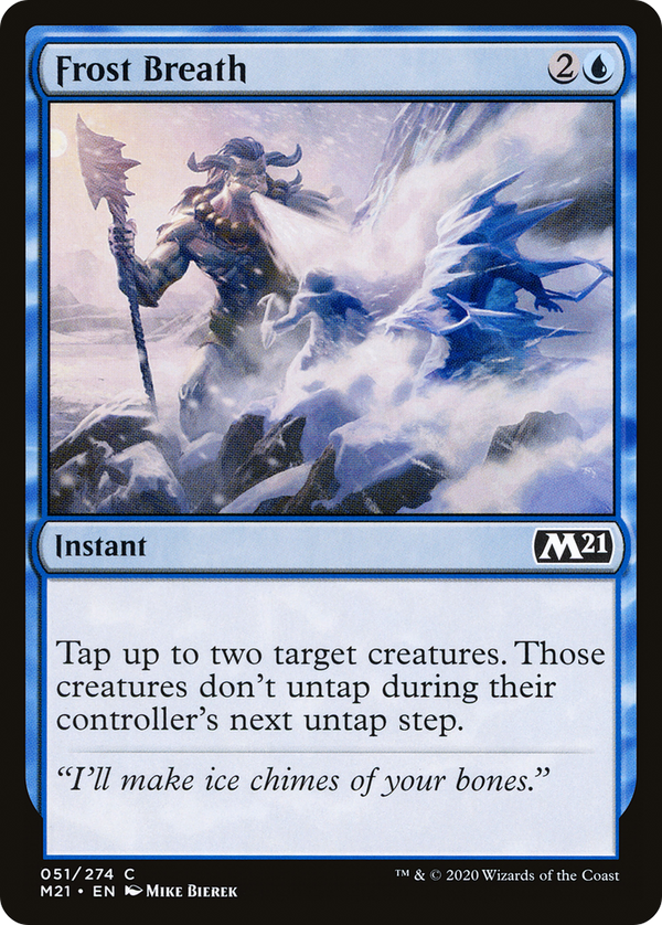 Frost Breath (M21-051) - Core Set 2021 Foil