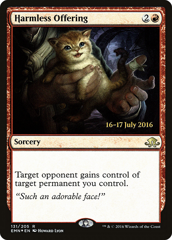 Harmless Offering (PRE-131) - Eldritch Moon Promos Foil
