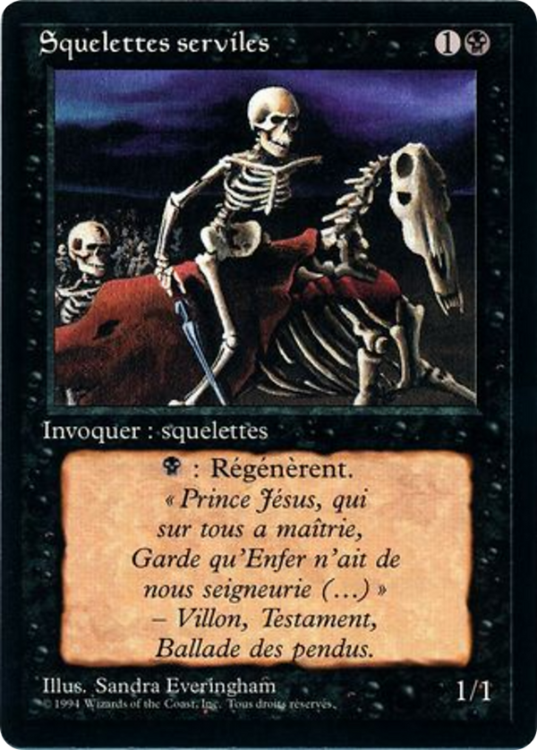 Drudge Skeletons (FBB-) - Foreign Black Border