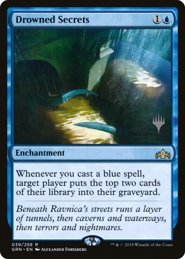 Drowned Secrets (PPM21-039) - Guilds of Ravnica Promos
